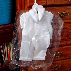 0/3 month boys christening outfit